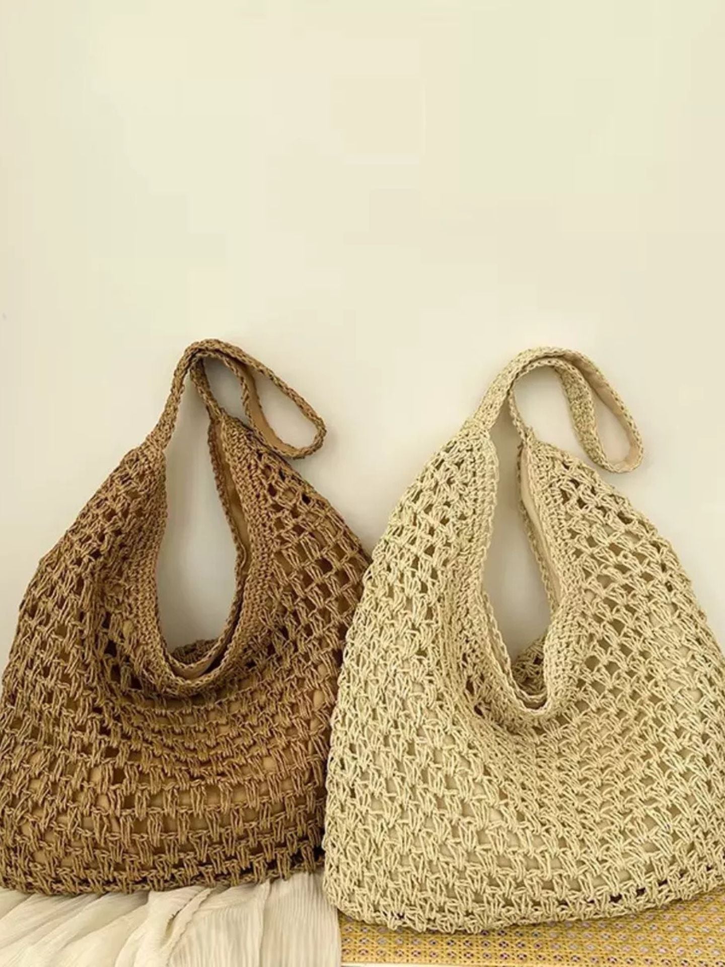 Bolsa de palha trama