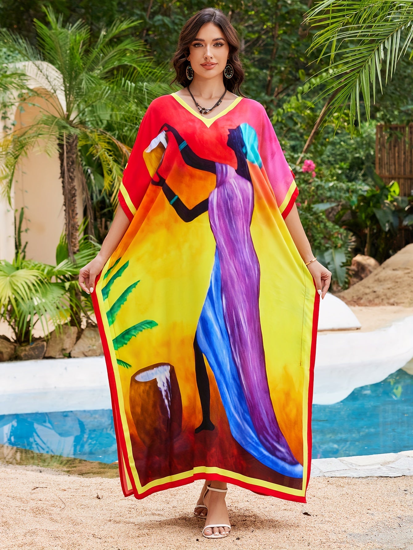 Kaftan Expressões Moça