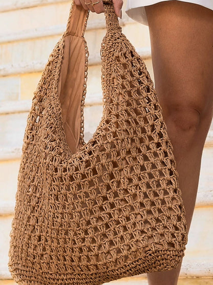 Bolsa de palha trama