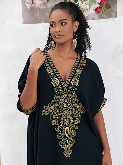 Kaftan Glamour Preto