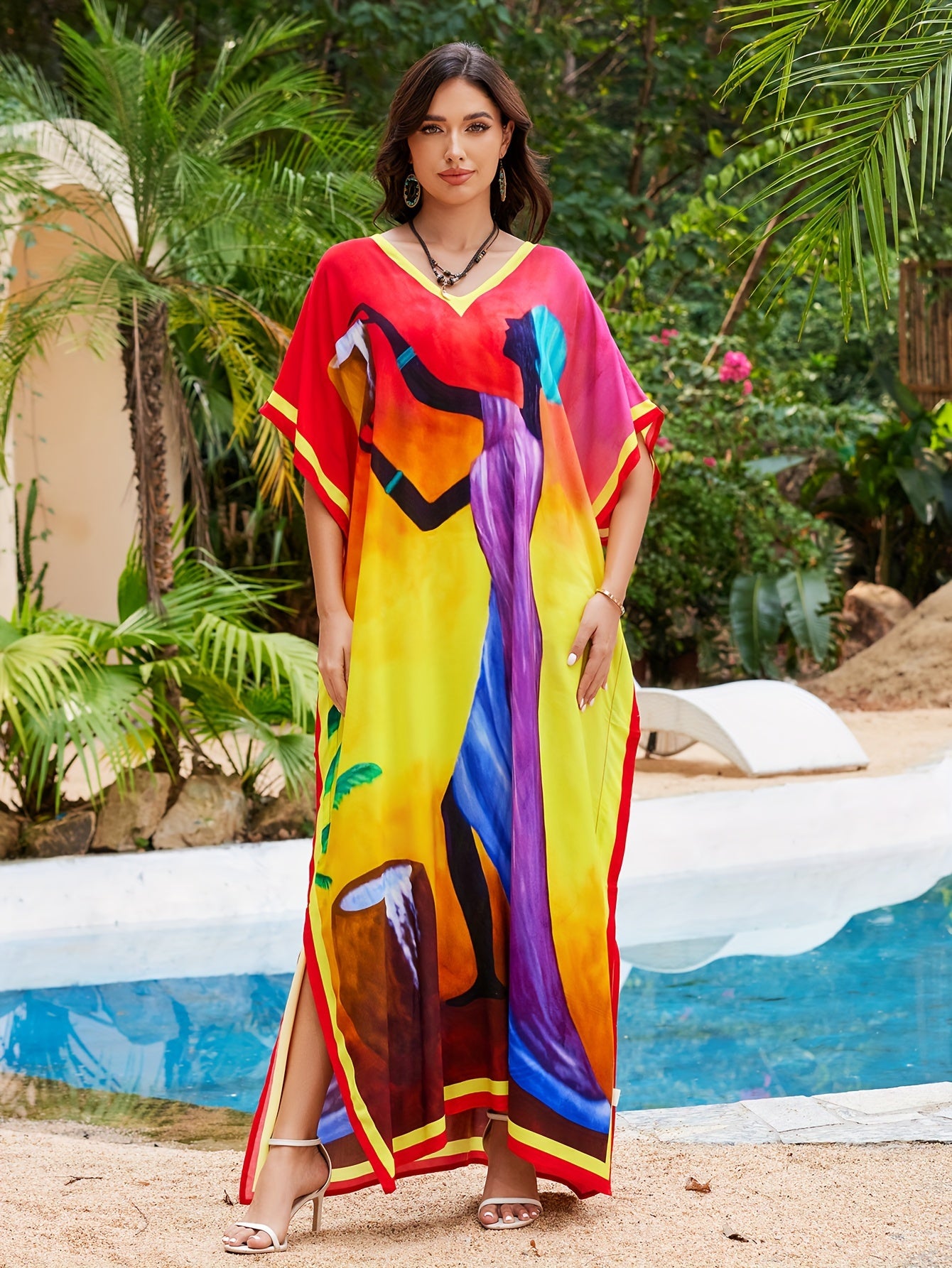 Kaftan Expressões Moça