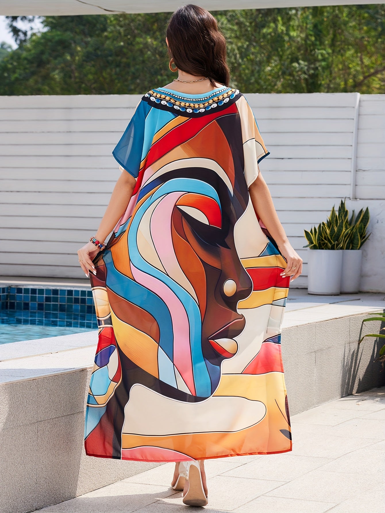 Kaftan Expressões Deusa