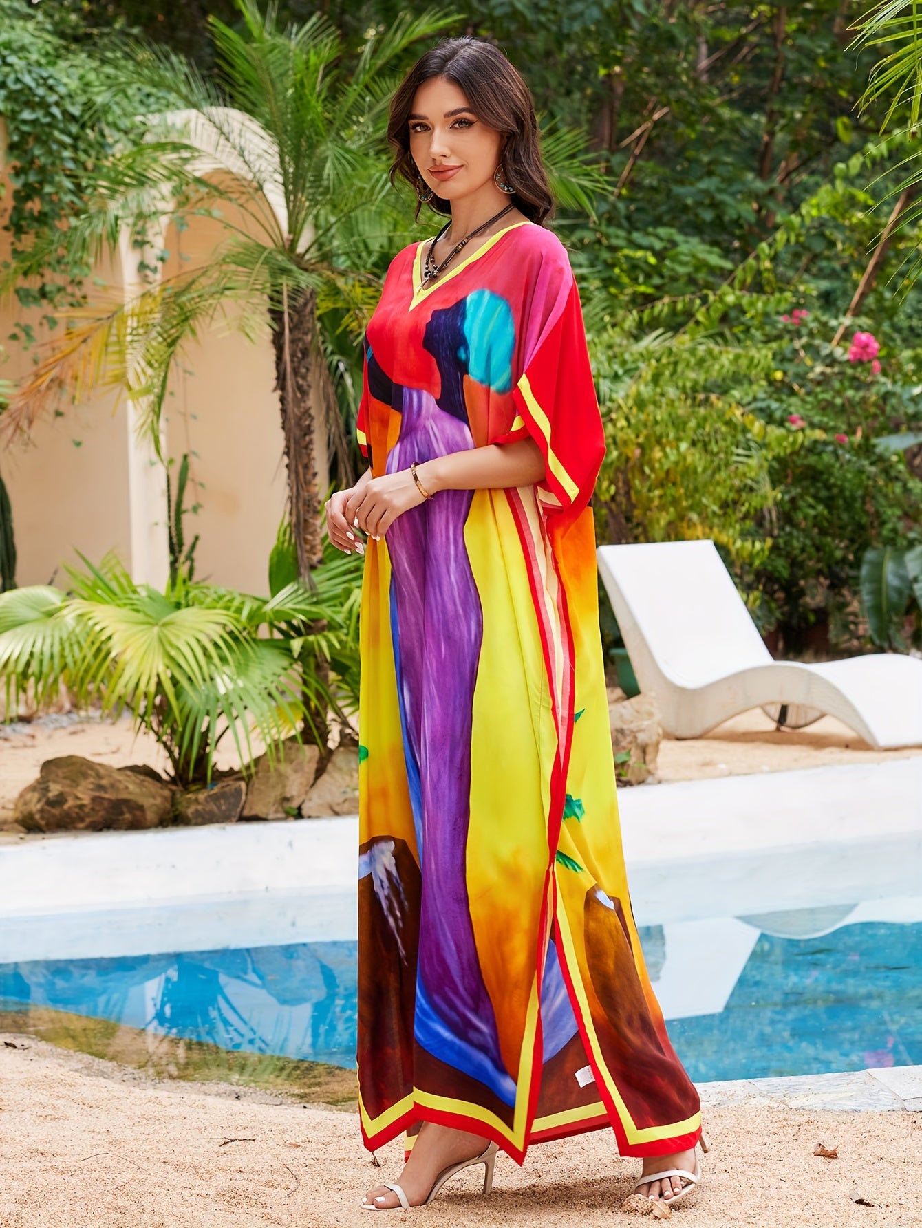 Kaftan Expressões Moça