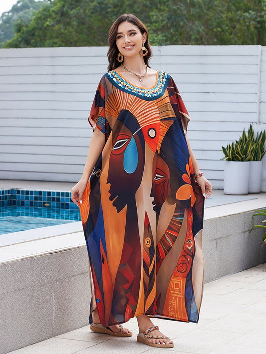 Kaftan Expressões Casal