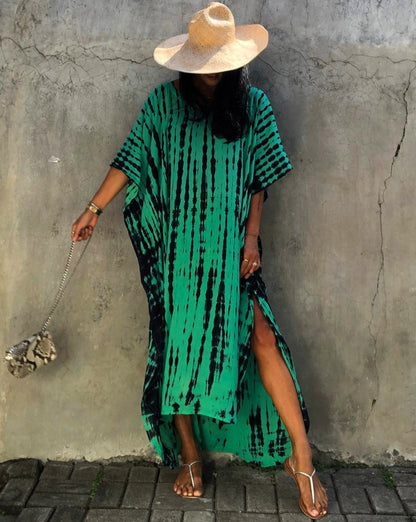 Kaftan sole tie dye esmeralda