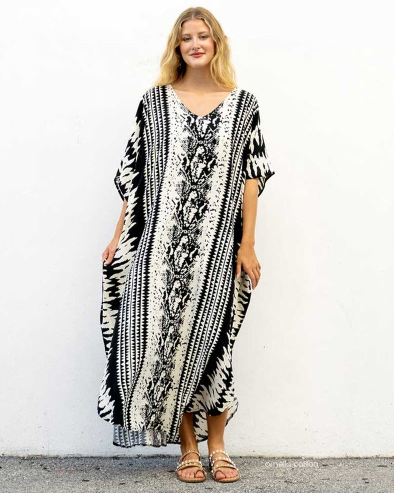 Kaftan marrocos preto