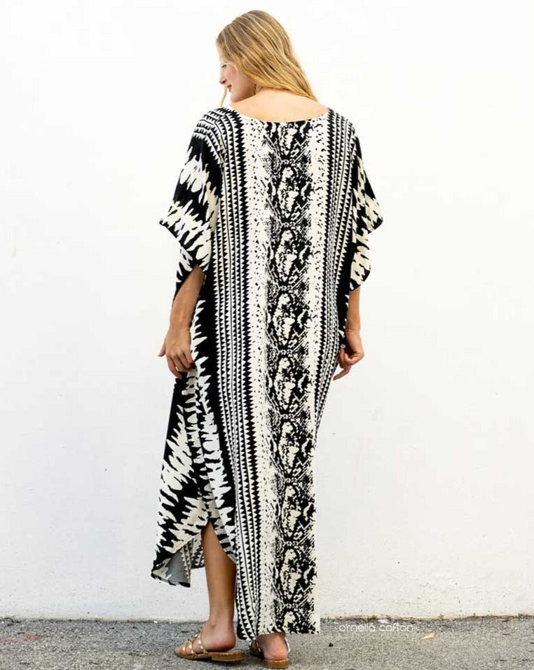 Kaftan marrocos preto