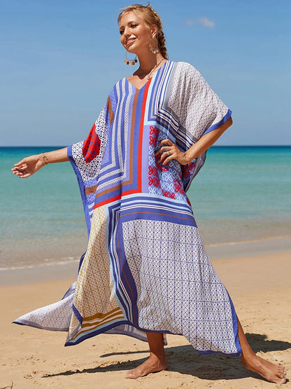 Kaftan azulejo geométrico