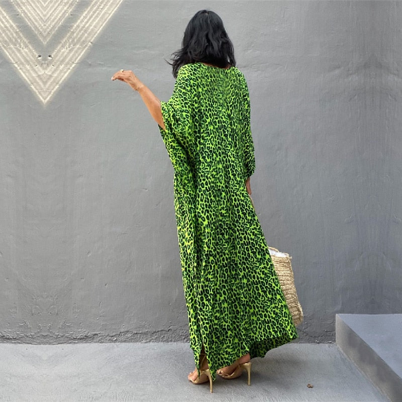 Kaftan sole leopardo