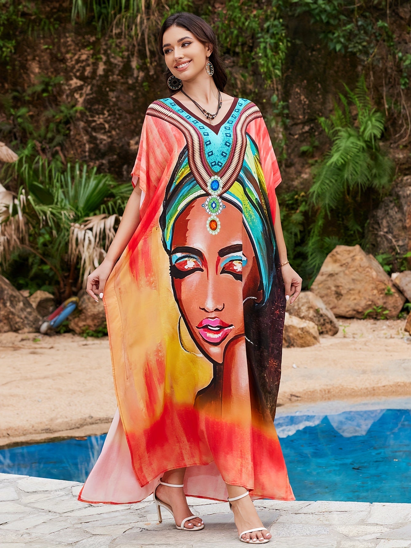 Kaftan Expressões Lady
