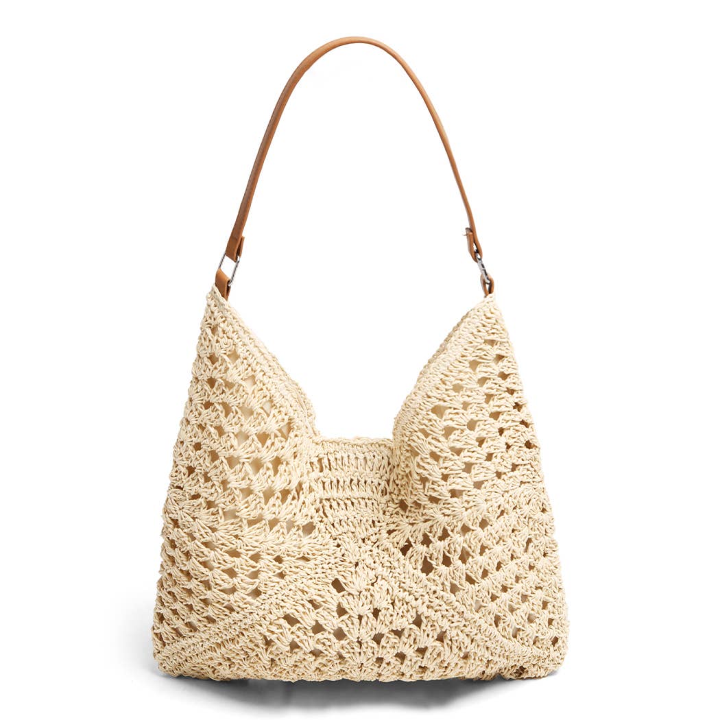 Bolsa de crochê Penha lisa