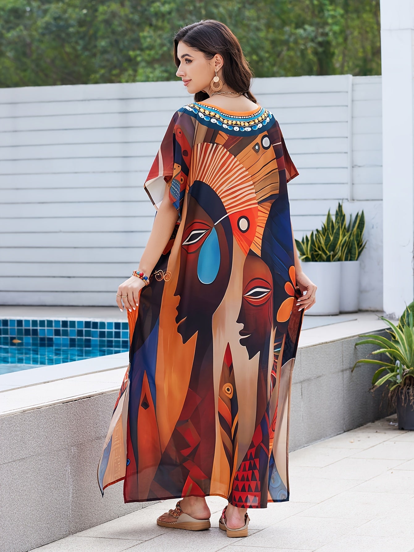 Kaftan Expressões Casal