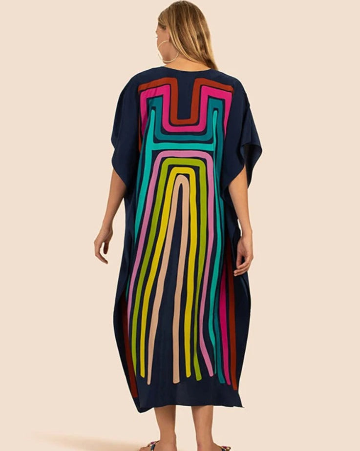 Kaftan arcos multicolor