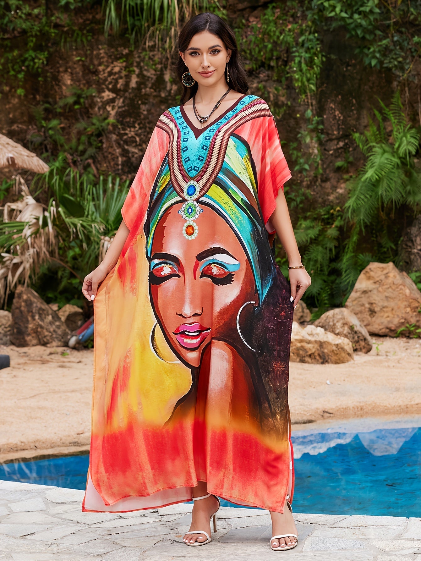 Kaftan Expressões Lady